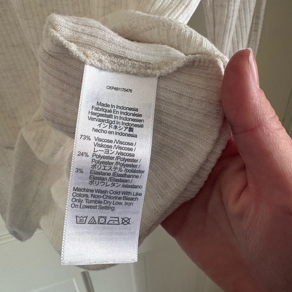 Madewell Ribbed Crewneck Long-Sleeve - Picture 6 of 7